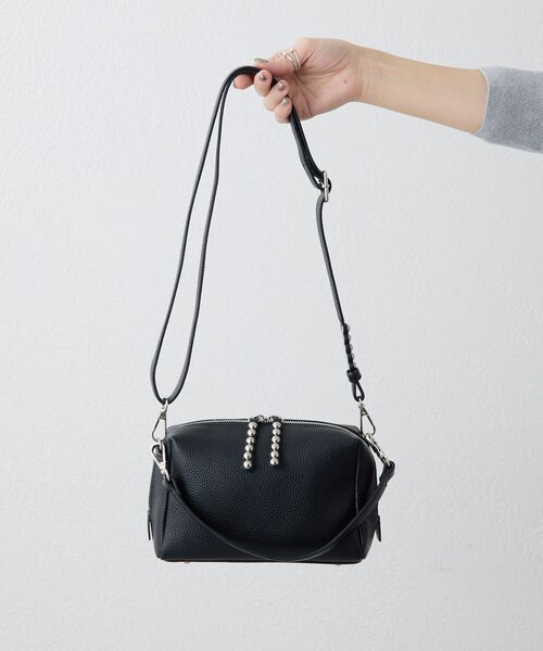 ear PAPILLONNER(イアパピヨネ)の「【ほし企画】スタッズポシェット/ショルダーバッグ(ショルダーバッグ・レディース・ブラック/ブラウン/グレー系その他・FREE)」の11枚目の写真