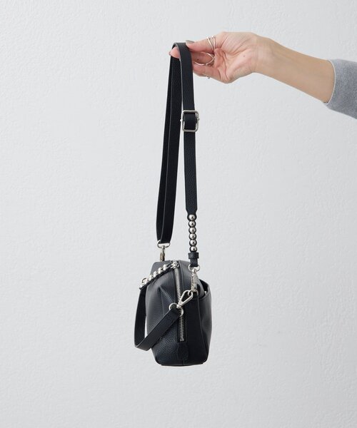 ear PAPILLONNER(イアパピヨネ)の「【ほし企画】スタッズポシェット/ショルダーバッグ(ショルダーバッグ・レディース・ブラック/ブラウン/グレー系その他・FREE)」の12枚目の写真