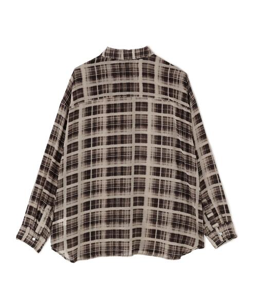 WHITELAND（ホワイトランド）の「WHITELAND/ホワイトランド/CHIFFON SHIRTS（シャツ/ブラウス・レディース・ブラウン/ブラック・F）」の13枚目の写真