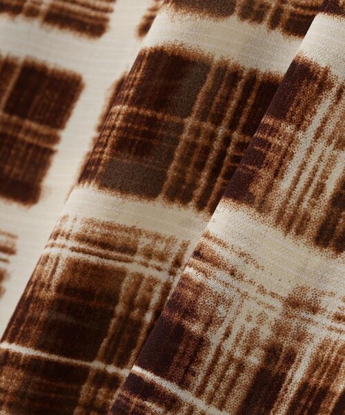 WHITELAND（ホワイトランド）の「WHITELAND/ホワイトランド/CHIFFON SHIRTS（シャツ/ブラウス・レディース・ブラウン/ブラック・F）」の5枚目の写真