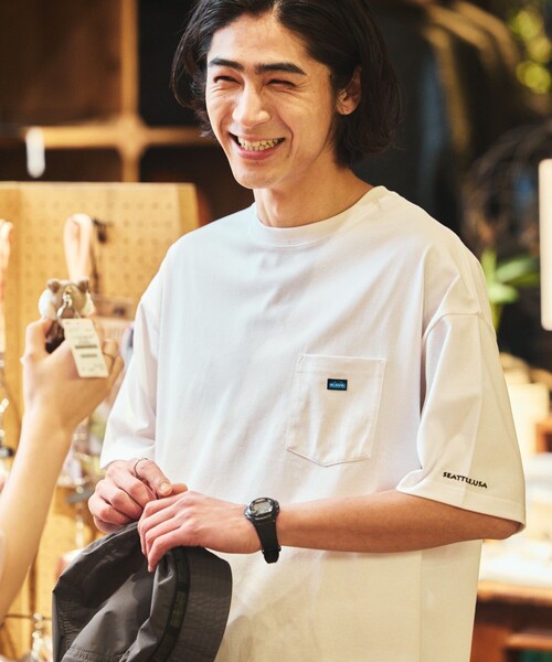 限定展開 KAVU×FREAK'S STORE/カブー 別注 STORATECH ワンポイント刺繍