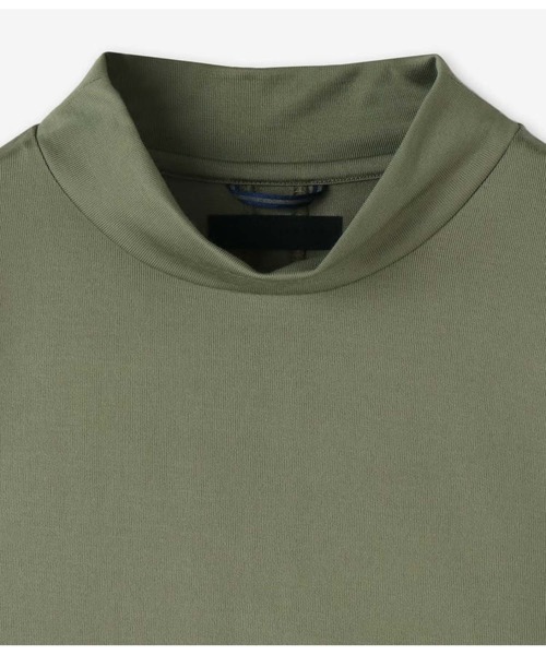 junhashimoto（ジュンハシモト）の「WASHABLE WOOL MOCK NECK T（Tシャツ/カットソー・メンズ・ブラウン/カーキ/ブラック・2/4/5/3）」の17枚目の写真