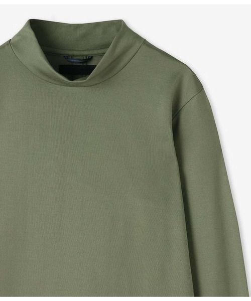 junhashimoto（ジュンハシモト）の「WASHABLE WOOL MOCK NECK T（Tシャツ/カットソー・メンズ・ブラウン/カーキ/ブラック・2/4/5/3）」の18枚目の写真