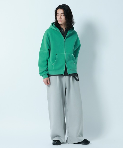 RAGEBLUE（レイジブルー）の「PIGMENT DYE CARDBOARD FABRIC EASY SWEAT PANTS / ピグメント加工ダンボールイージースウェットパンツ（その他パンツ・メンズ・グレー系その他/その他19・LARGE/MEDIUM）」の22枚目の写真