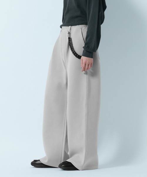 RAGEBLUE（レイジブルー）の「PIGMENT DYE CARDBOARD FABRIC EASY SWEAT PANTS / ピグメント加工ダンボールイージースウェットパンツ（その他パンツ・メンズ・グレー系その他/その他19・LARGE/MEDIUM）」の5枚目の写真