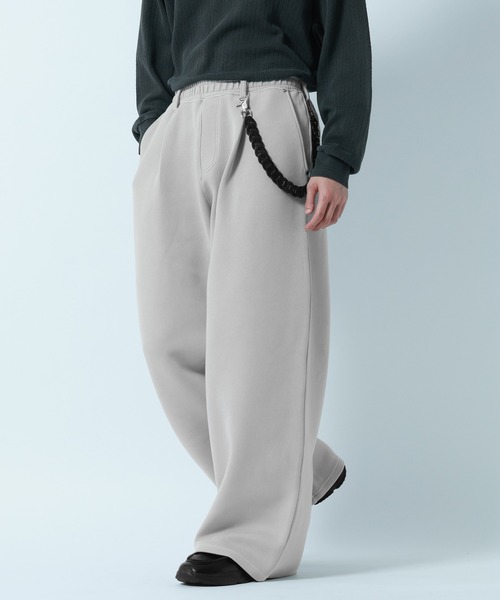 RAGEBLUE（レイジブルー）の「PIGMENT DYE CARDBOARD FABRIC EASY SWEAT PANTS / ピグメント加工ダンボールイージースウェットパンツ（その他パンツ・メンズ・グレー系その他/その他19・LARGE/MEDIUM）」の6枚目の写真