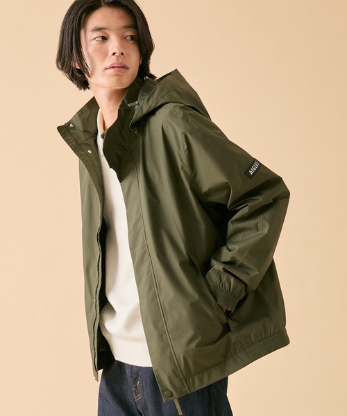 AIGLE(エーグル)の「ゴアテックス 2レイヤー ジャケット RP(マウンテンパーカー・メンズ・ベージュ/モスグリーン/グレー/ブラック・XXL/XS/XL/S/M/L)」の4枚目の写真