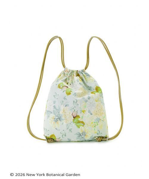 SNIDEL（スナイデル）の「NYBG タイプナップサック（バックパック/リュック・レディース・イエロー/ピンク・F）」の5枚目の写真