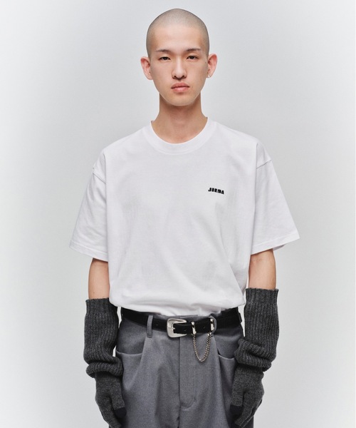 JIEDA(ジエダ)の「JIEDA LOGO T-SHIRT(Tシャツ/カットソー・メンズ・ホワイト/グレー系/チャコールグレー/ブラック・3/2/1)」の2枚目の写真