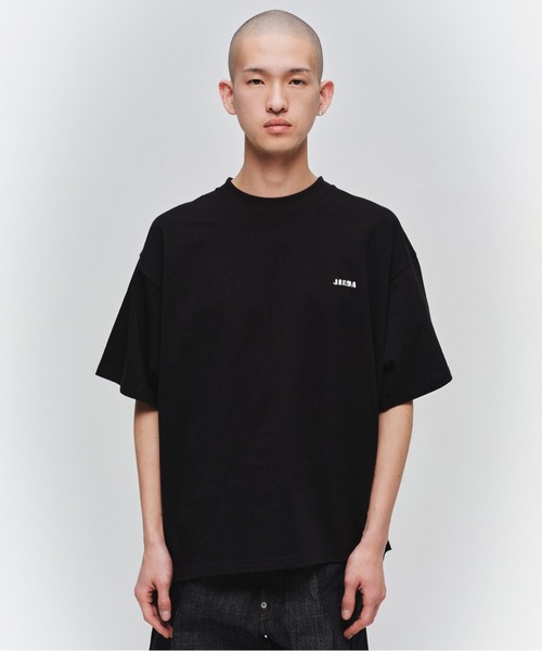 JIEDA(ジエダ)の「JIEDA LOGO T-SHIRT(Tシャツ/カットソー・メンズ・ホワイト/グレー系/チャコールグレー/ブラック・3/2/1)」の3枚目の写真
