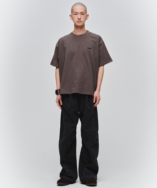 JIEDA(ジエダ)の「JIEDA LOGO T-SHIRT(Tシャツ/カットソー・メンズ・ホワイト/グレー系/チャコールグレー/ブラック・3/2/1)」の5枚目の写真