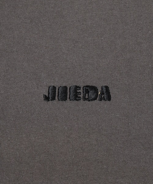 JIEDA(ジエダ)の「JIEDA LOGO T-SHIRT(Tシャツ/カットソー・メンズ・ホワイト/グレー系/チャコールグレー/ブラック・3/2/1)」の14枚目の写真
