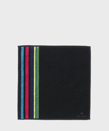 PS Paul Smith（ピーエスポールスミス）の「スポーツストライプライン タオルハンカチ【160366 THANK】（ハンカチ/ハンドタオル）」