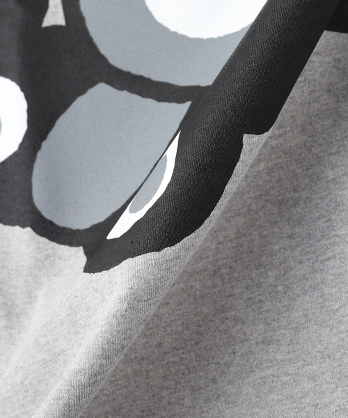 きっこうちゃん（キッコウチャン）の「きっこうちゃん ・モノクロミャクミャク Tシャツ（Tシャツ/カットソー・メンズ・グレー/ホワイト・MEDIUM/LARGE/X-LARGE）」の6枚目の写真