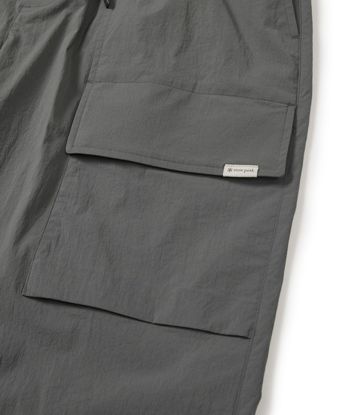 Snow Peak（スノーピーク）の「Snow Peak / Root New String Pants  ルートニューストリングパンツ 海外限定（カーゴパンツ・メンズ・ダークグレー/スミクロ・XL/L/M/S）」の7枚目の写真