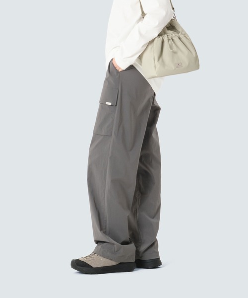 Snow Peak（スノーピーク）の「Snow Peak / Root New String Pants  ルートニューストリングパンツ 海外限定（カーゴパンツ・メンズ・ダークグレー/スミクロ・XL/L/M/S）」の16枚目の写真