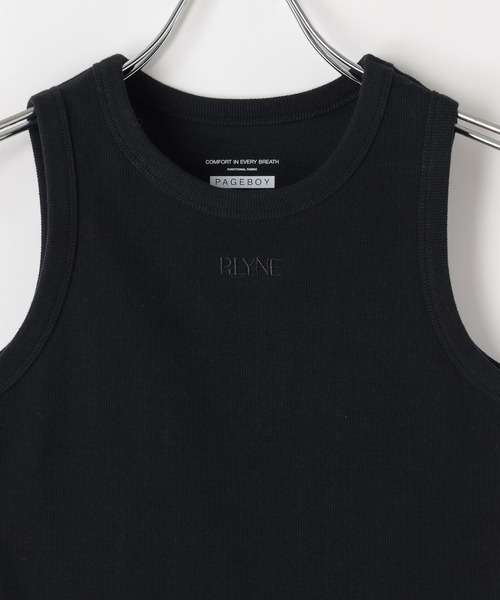 PAGEBOY（ページボーイ）の「ジミレスシシュウタンク（タンクトップ・レディース・ブラック/オフホワイト/チェリーピンク・FREE）」の22枚目の写真