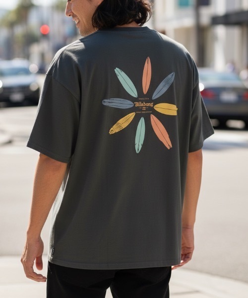 BILLABONG(ビラボン)の「BILLABONG メンズ SOFTTY TEE サーフTシャツ 【2026年春夏モデル】(Tシャツ/カットソー・メンズ・オフホワイト/ブルー系その他/ブラック系その他・MEDIUM/LARGE/X-LARGE)」の3枚目の写真