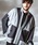 NO ID.�i�m�[�A�C�f�B�j�́u�yNO ID.�zChanging Sheer Knit MA-1 Blouson / �`�F���W���O�V�A�[�j�b�gMA-1�u���]���iMA-1�j�v�b�O���[