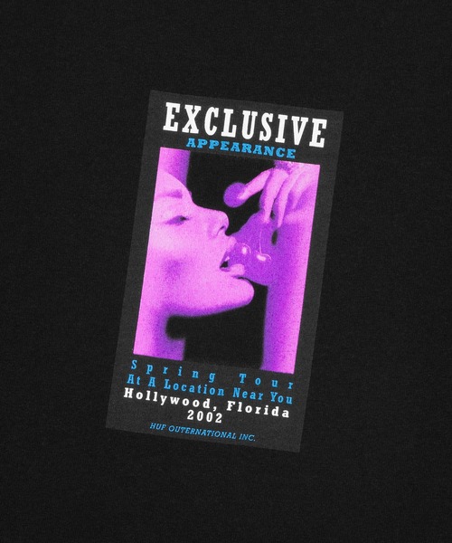 HUF(ハフ)の「EXCLUSIVE APPEARANCE TEE(Tシャツ/カットソー・メンズ・ブラック/ホワイト・L/XL/S/M/XXL)」の14枚目の写真