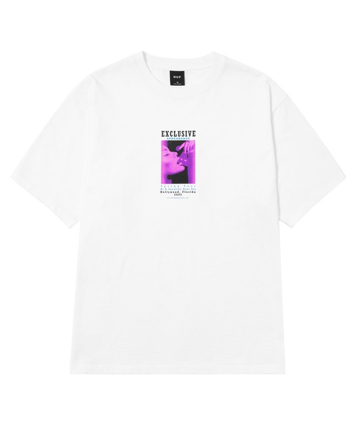 HUF(ハフ)の「EXCLUSIVE APPEARANCE TEE(Tシャツ/カットソー・メンズ・ブラック/ホワイト・L/XL/S/M/XXL)」の3枚目の写真
