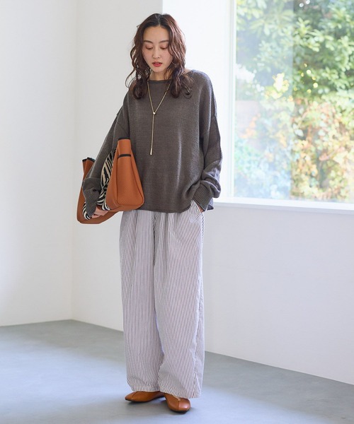 Elura(エルーラ)の「ネオプレーンリバーシブルトートL/660880(トートバッグ・レディース・ブラック/キャメル/オフホワイト・FREE)」の11枚目の写真