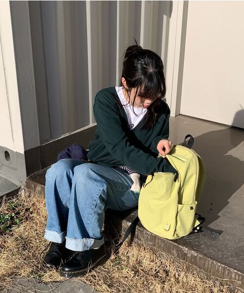 ALAVAGUE（アラバグ）の「ホヌバッグ M - 5カラー（バックパック/リュック・レディース・ピンクベージュ/ミント/オリーブ/ベージュ/ブラック・FREE）」の19枚目の写真
