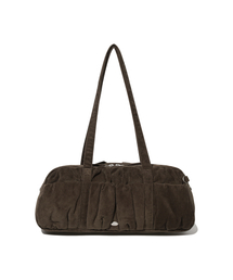 クローバーハート バブル コーデュロイ ダッフルバッグ Brown