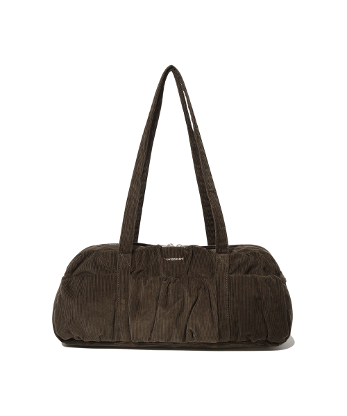 COVERNAT WOMAN（カバーナットウーマン）の「クローバーハート バブル コーデュロイ ダッフルバッグ Brown（トートバッグ・レディース・その他・F）」の3枚目の写真