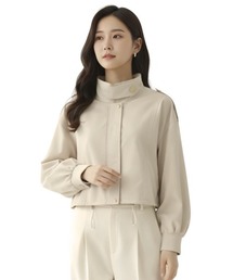 SWINGLE（スウィングル）の「【3/6(Fri)発売】ボリュームスリーブドロストブルゾン（ブルゾン）」