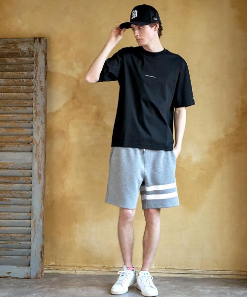 DRESSTERIOR(ドレステリア)の「【セットアップ可/ウォッシャブル】2ラインイージー ハーフパンツ(その他パンツ・メンズ・グレー/ネイビー・76/79/82/85)」の7枚目の写真