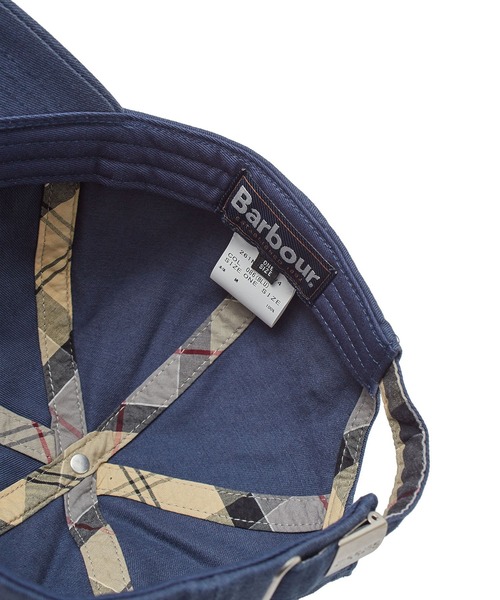 Barbour（バブアー）の「(BARBOUR)CASCADE CAP（キャップ・レディース・ネイビー/グレー/ベージュ・ONE SIZE）」の7枚目の写真