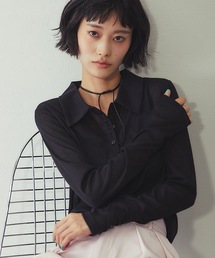 ANOTHER S（アナザーエス）の「シアーフライスポロシャツ（Tシャツ/カットソー）」