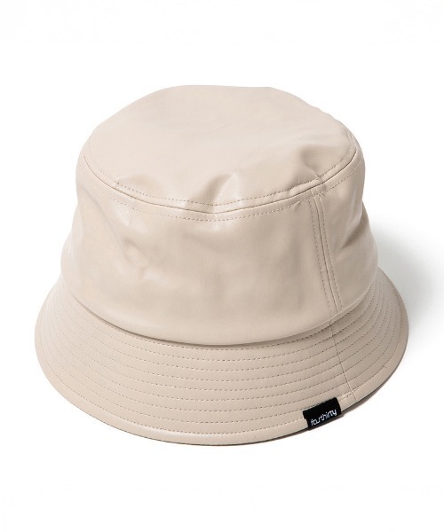 430（フォーサーティ）の「mko13551- LTR BUCKET HAT バケットハット(26-102)（ハット・メンズ・アイボリー/ブラック/ブラウン・FREE）」の2枚目の写真