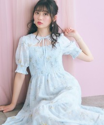 marun（マルン）の「＜大きいサイズ＞ボレロ風フラワープリントワンピース marun（ワンピース）」