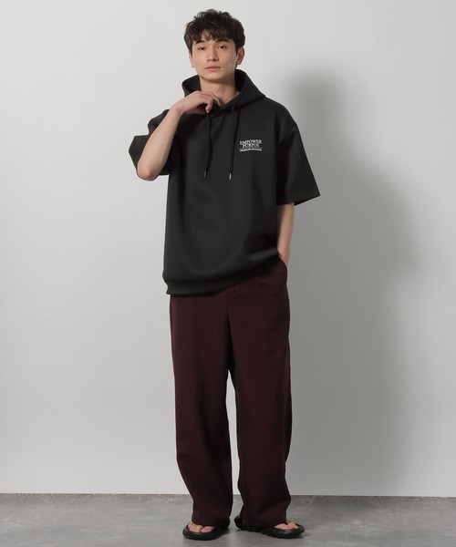 LAKOLE(ラコレ)の「ダンボールロゴパーカー / 660840(パーカー・メンズ・ホワイト/ブラック/ダークオリーブ・MEDIUM/LARGE)」の11枚目の写真