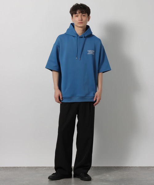 LAKOLE(ラコレ)の「ダンボールロゴパーカー / 660840(パーカー・メンズ・ホワイト/ブラック/ダークオリーブ・MEDIUM/LARGE)」の17枚目の写真