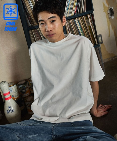 niko and...(ニコアンド)の「ConforT(Tシャツ/カットソー・メンズ・ネイビー/チャコール/オフホワイト/ブラック・LARGE/MEDIUM)」の2枚目の写真