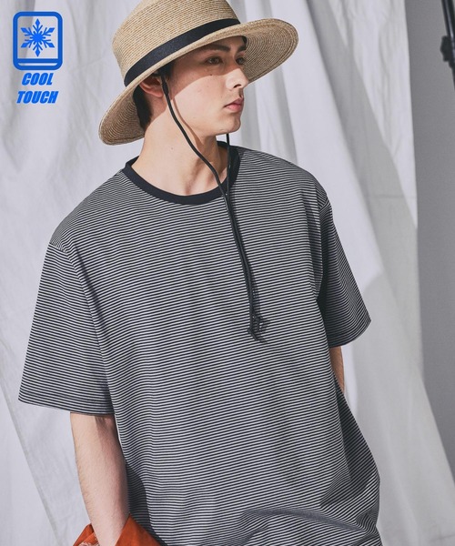 niko and...(ニコアンド)の「ConforT(Tシャツ/カットソー・メンズ・ネイビー/チャコール/オフホワイト/ブラック・LARGE/MEDIUM)」の3枚目の写真