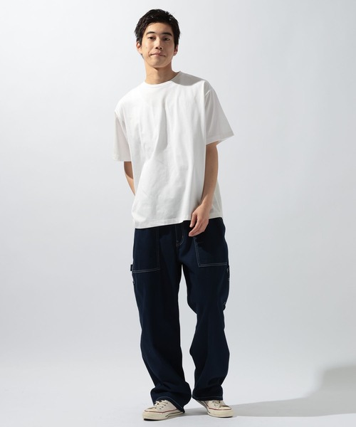 niko and...(ニコアンド)の「ConforT(Tシャツ/カットソー・メンズ・ネイビー/チャコール/オフホワイト/ブラック・LARGE/MEDIUM)」の22枚目の写真