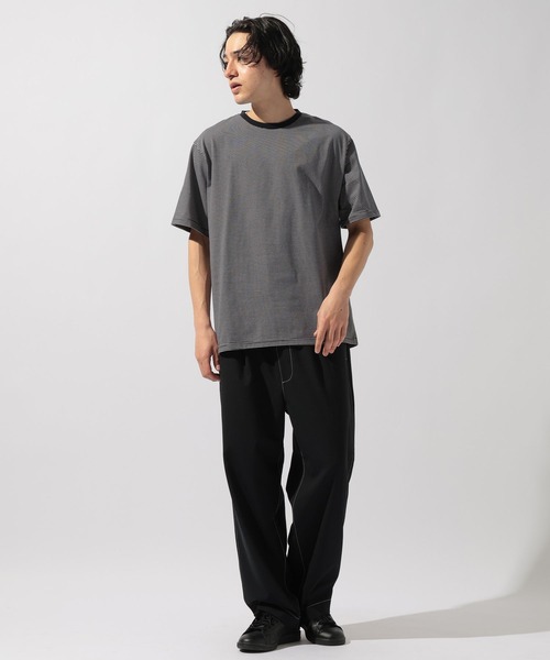 niko and...(ニコアンド)の「ConforT(Tシャツ/カットソー・メンズ・ネイビー/チャコール/オフホワイト/ブラック・LARGE/MEDIUM)」の16枚目の写真