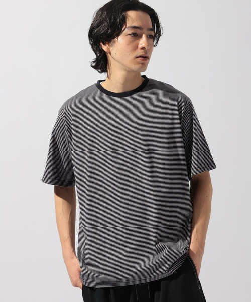 niko and...(ニコアンド)の「ConforT(Tシャツ/カットソー・メンズ・ネイビー/チャコール/オフホワイト/ブラック・LARGE/MEDIUM)」の6枚目の写真