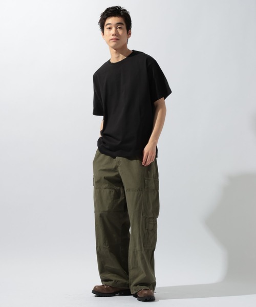 niko and...(ニコアンド)の「ConforT(Tシャツ/カットソー・メンズ・ネイビー/チャコール/オフホワイト/ブラック・LARGE/MEDIUM)」の13枚目の写真