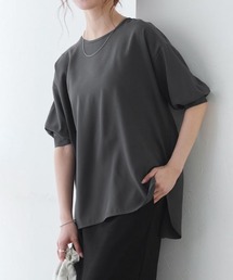 パフスリーブ」に該当するトップス（グレー/灰色系）ファッション通販