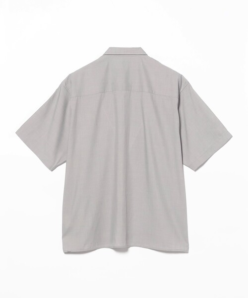 BEAMS（ビームス）の「ソリッド TR ハーフスリーブ シャツ（シャツ/ブラウス・メンズ・ライトグレー/ブラック/ピンク・S/XL/L/M）」の15枚目の写真