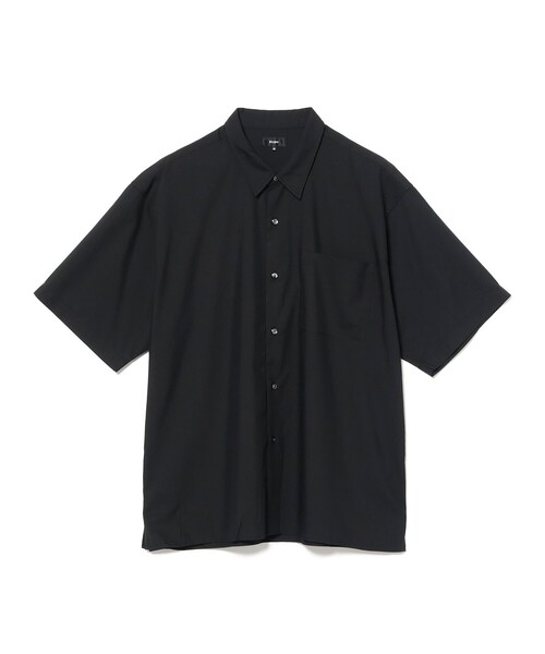 BEAMS（ビームス）の「ソリッド TR ハーフスリーブ シャツ（シャツ/ブラウス・メンズ・ライトグレー/ブラック/ピンク・S/XL/L/M）」の13枚目の写真