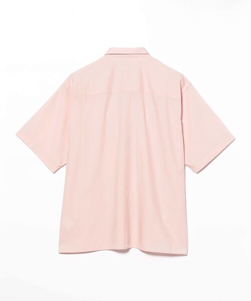BEAMS（ビームス）の「ソリッド TR ハーフスリーブ シャツ（シャツ/ブラウス・メンズ・ライトグレー/ブラック/ピンク・S/XL/L/M）」の7枚目の写真