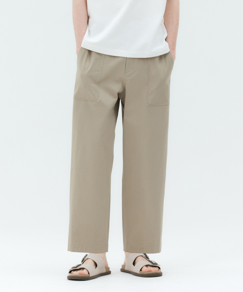 MINDBRIDGE(マインドブリッジ)の「パティグパンツ - 3カラー MYPT3150(その他パンツ・メンズ・ダークベージュ/ライトカーキ/ブラック・34/32/30/29)」の5枚目の写真