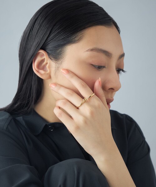 Jouete（ジュエッテ）の「[ジョイトゥーリング] プレーン（リング・レディース・イエローゴールド・M/S）」の5枚目の写真