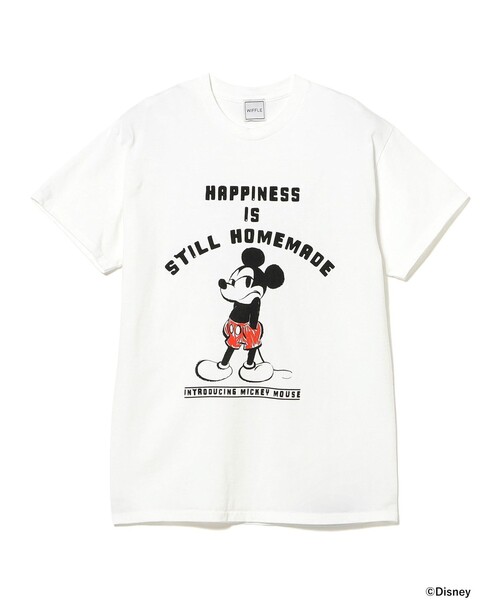 wiffle(ウィッフル)の「WIFFLE / Mickey Short Sleeve T-shirt(Tシャツ/カットソー・メンズ・ホワイト/ブラック・L/M/XL/S)」の11枚目の写真